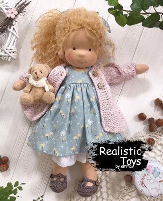 Emma Realistic Toys - Waldorf Doll Gretchen