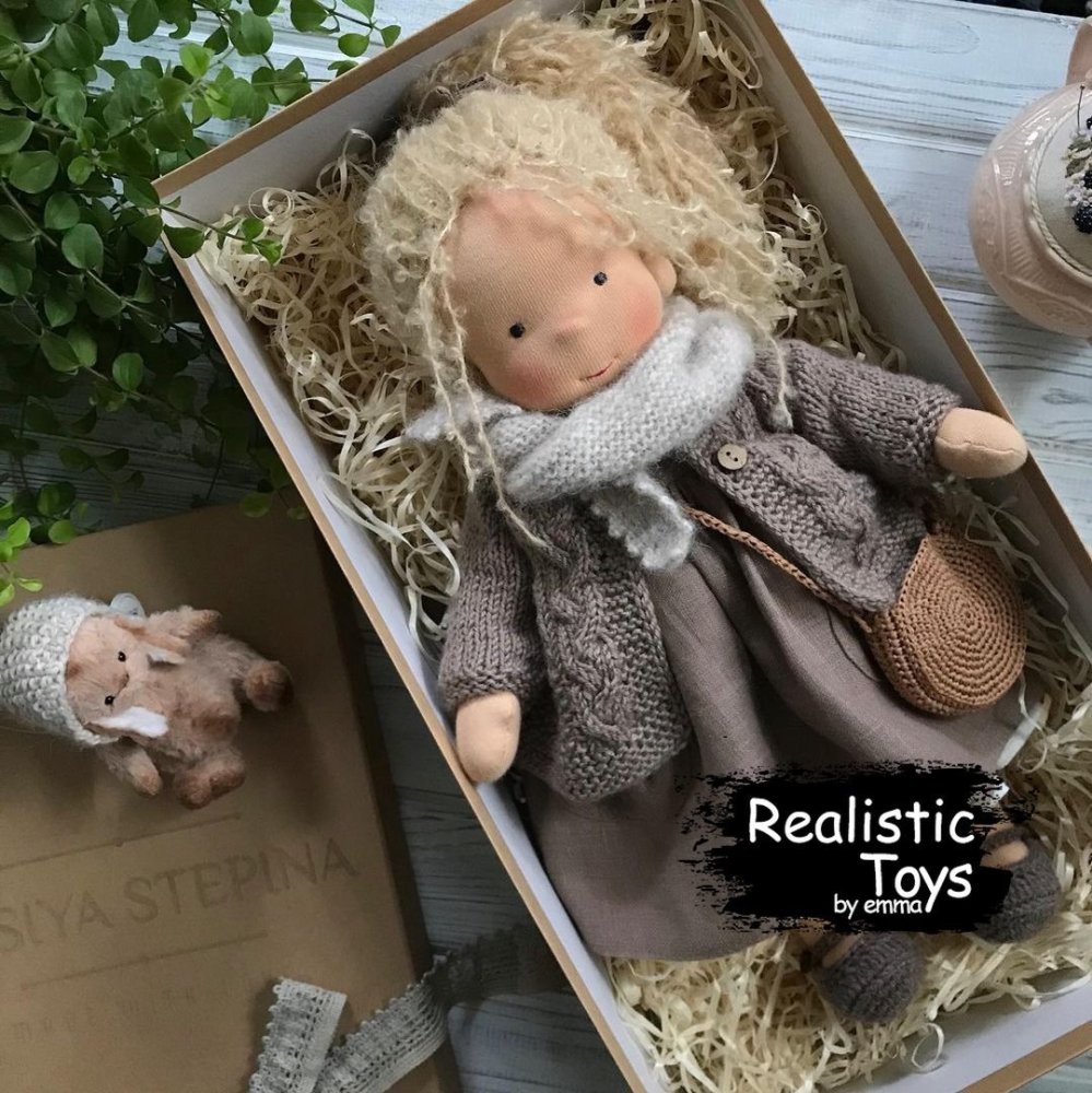Emma Realistic Toys - Waldorf Doll Avery