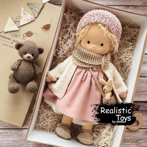 Emma Realistic Toys - Waldorf Doll Sofia