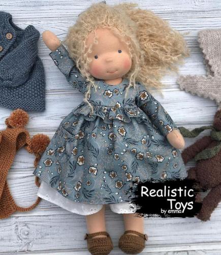 Emma Realistic Toys - Waldorf Doll Aba