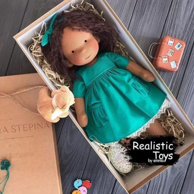 Waldorf Doll Edith , Christmas Present Ideas For Girls ,  Soft Baby Doll