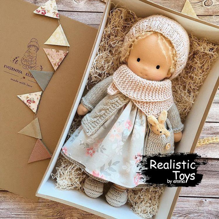 Emma Realistic Toys - Waldorf Doll Nyasia