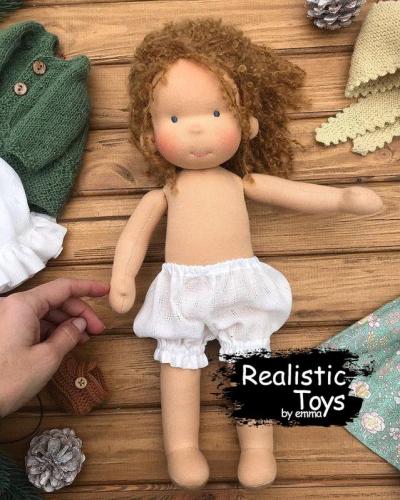 Emma Realistic Toys - Waldorf Doll Riya