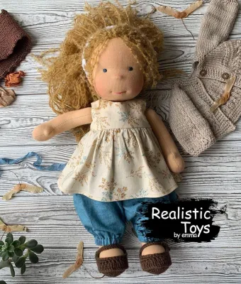 Emma Realistic Toys - Waldorf Doll Lydia