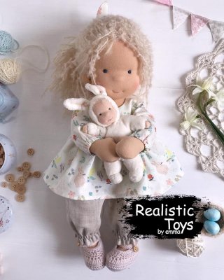 Emma Realistic Toys - Waldorf Doll Izabelle