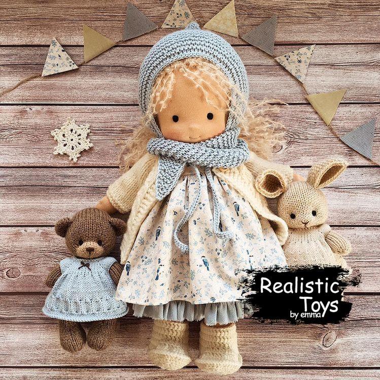 Emma Realistic Toys - Waldorf Doll Adriana
