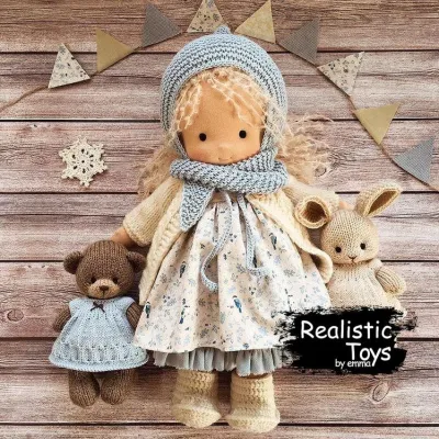 Emma Realistic Toys - Waldorf Doll Adriana
