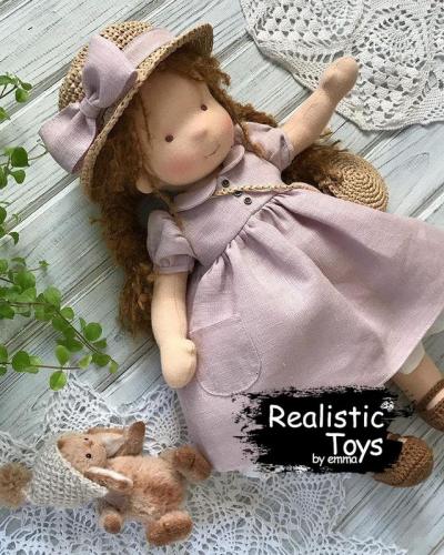 Emma Realistic Toys - Waldorf Doll Rylee