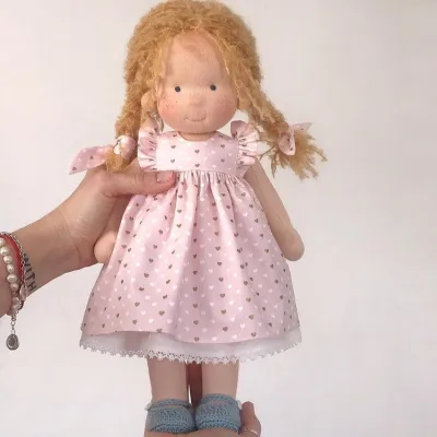 Emma Realistic Toys - Waldorf Doll Athena