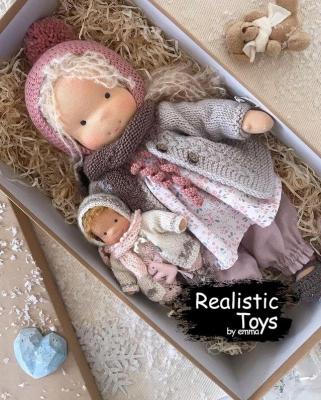 Emma Realistic Toys - Waldorf Doll Adelaide