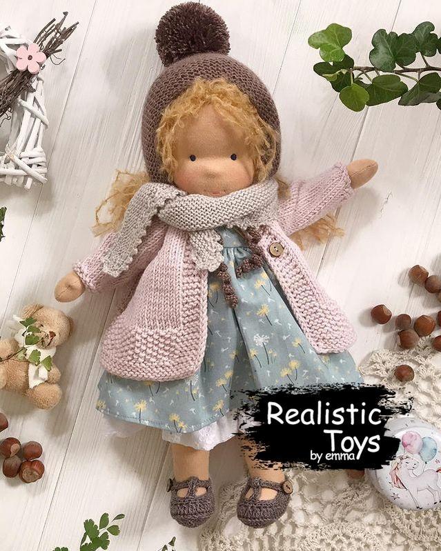 Emma Realistic Toys - Waldorf Doll Sarah