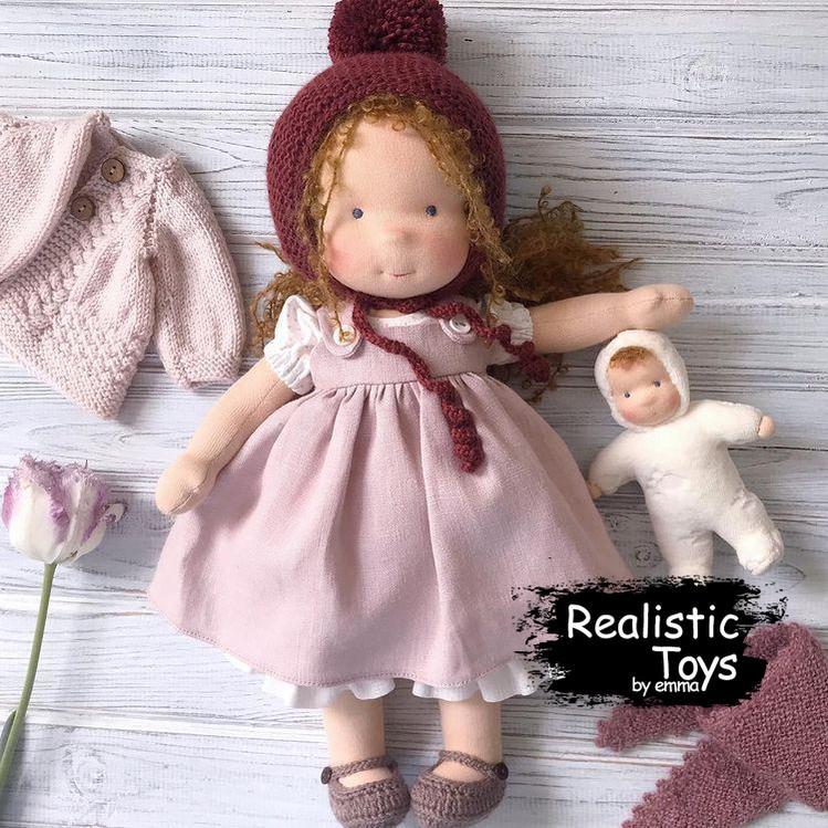 Emma Realistic Toys - Waldorf Doll Juliette