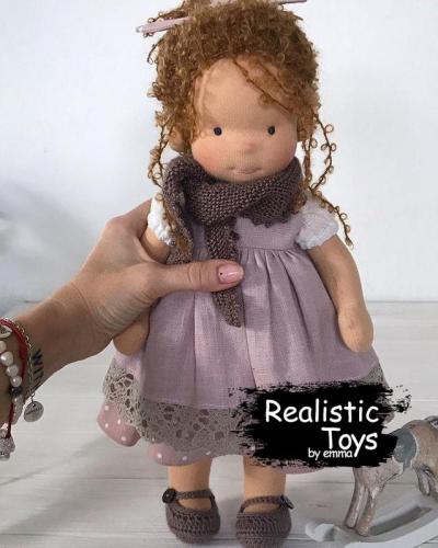 Emma Realistic Toys - Waldorf Doll Xanthe