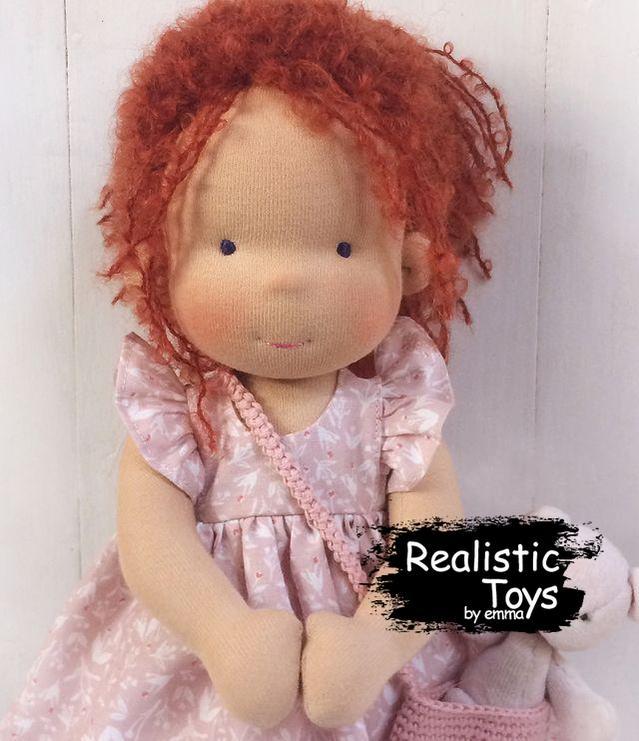 Emma Realistic Toys - Waldorf Doll Dahlia