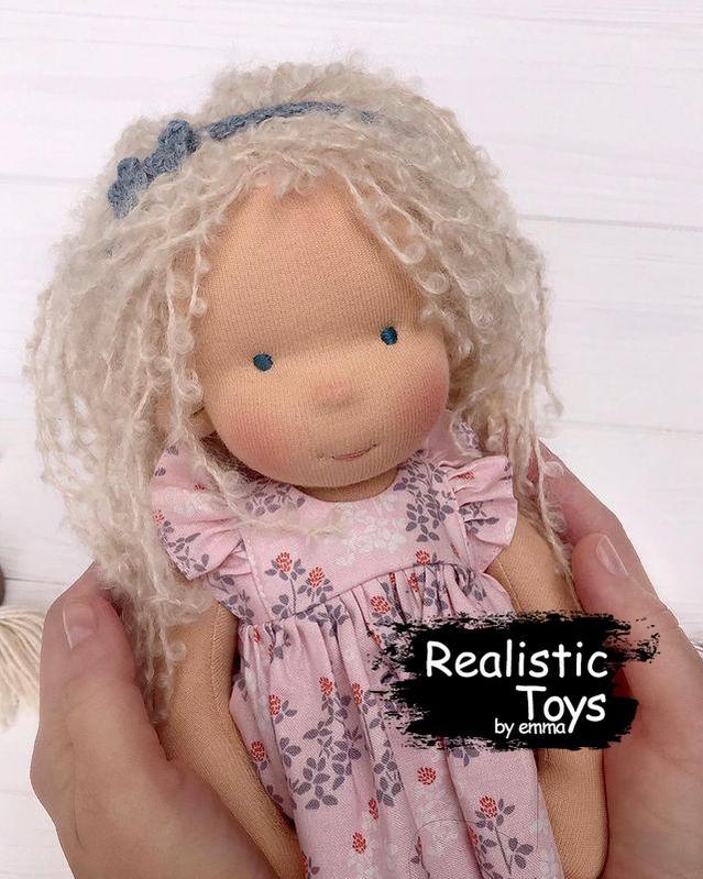 Emma Realistic Toys - Waldorf Doll Nathalie