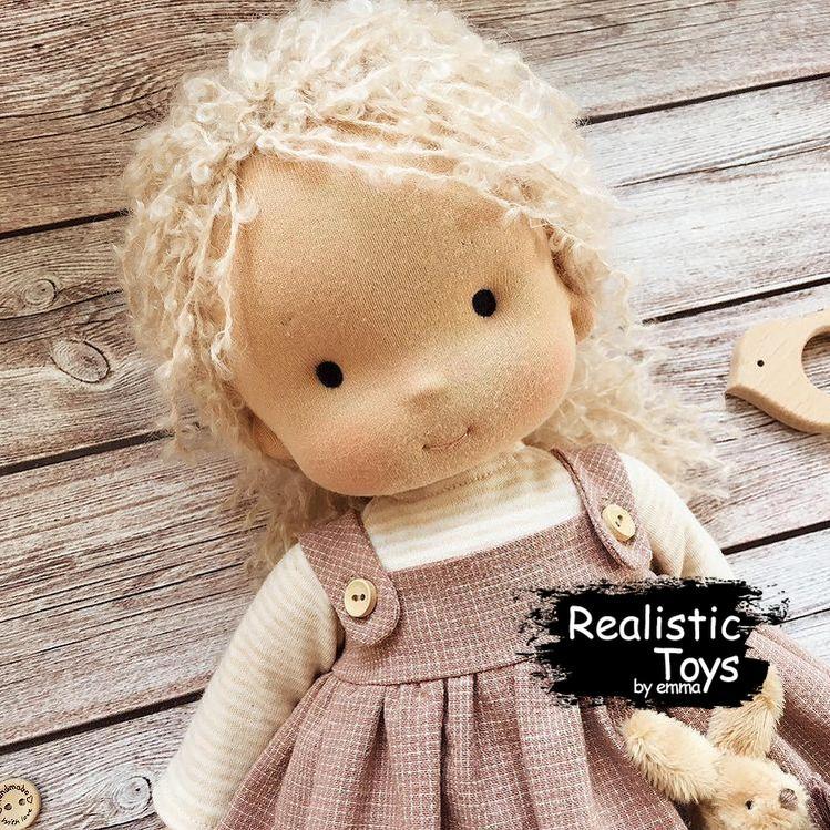 Emma Realistic Toys - Waldorf Doll Abina