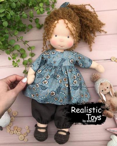 Emma Realistic Toys - Waldorf Doll Caltha