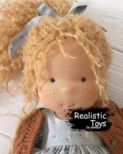 Emma Realistic Toys - Waldorf Doll Kennedy