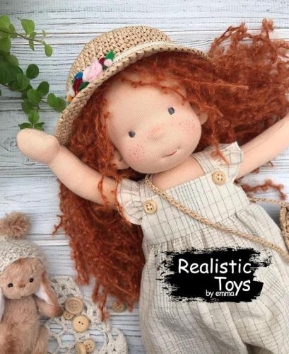 Emma Realistic Toys - Waldorf Doll Aine