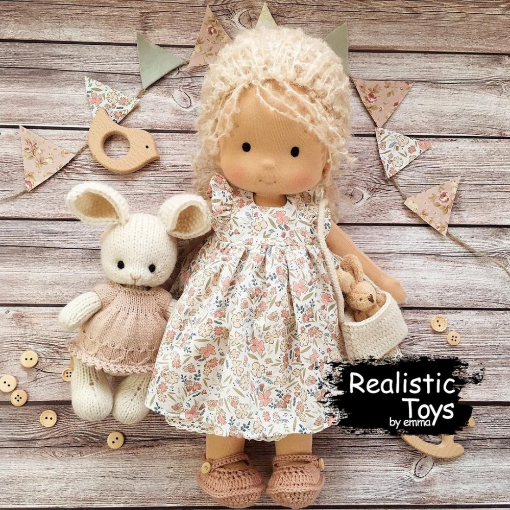 Emma Realistic Toys - Waldorf Doll Allison