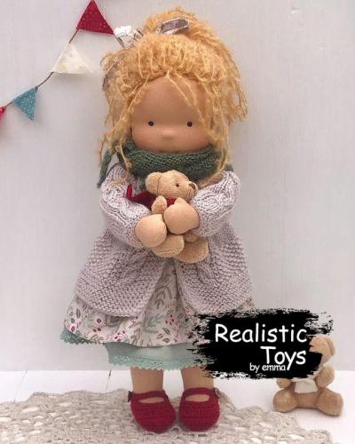 Emma Realistic Toys - Waldorf Doll Mireya