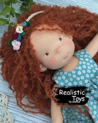 Emma Realistic Toys - Waldorf Doll Brooklyn