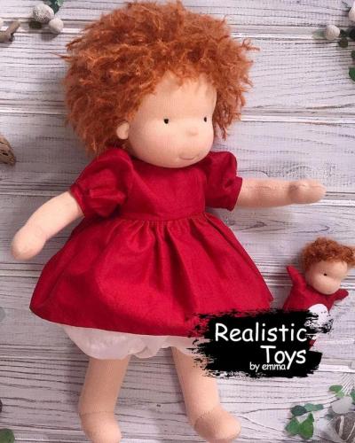 Emma Realistic Toys - Waldorf Doll Kaitlyn