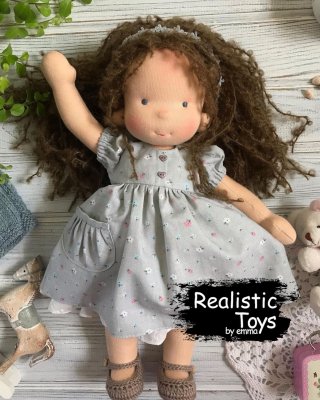 Emma Realistic Toys - Waldorf Doll Alannah