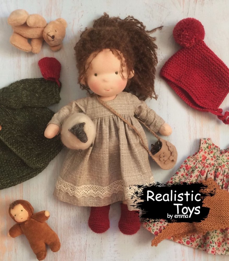Waldorf Rag Doll Donna , Handmade Waldorf Dolls For Sale