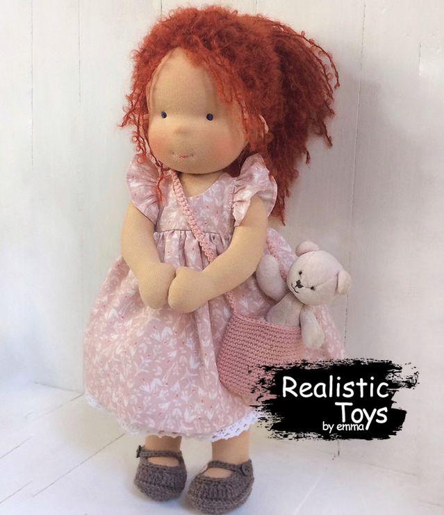 Emma Realistic Toys - Waldorf Doll Dahlia