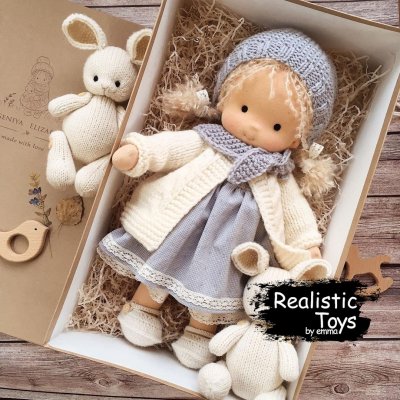Waldorf Doll  Victoria, Soft Dolls For Babies