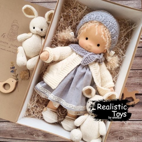 Waldorf Doll  Victoria, Soft Dolls For Babies