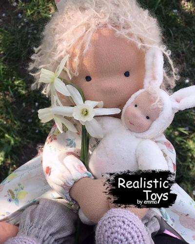 Emma Realistic Toys - Waldorf Doll Emelia