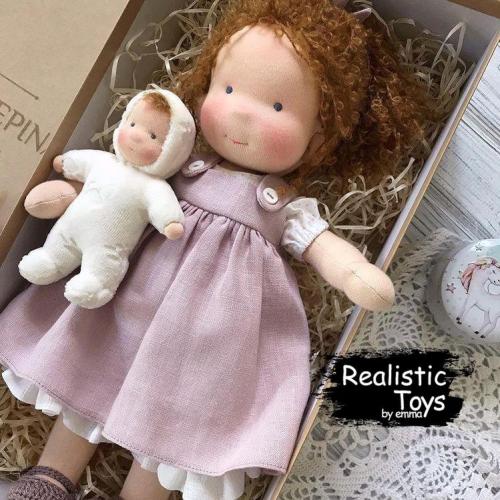 Emma Realistic Toys - Waldorf Doll Juliette