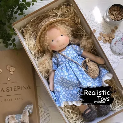 Emma Realistic Toys - Waldorf Doll Genesis