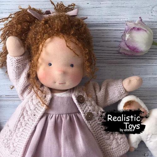 Emma Realistic Toys - Waldorf Doll Juliette