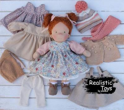 Waldorf Doll Apri , Little Girls Toys , Dolls For Babies And Toddlers