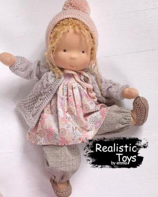 Emma Realistic Toys - Waldorf Doll Candice