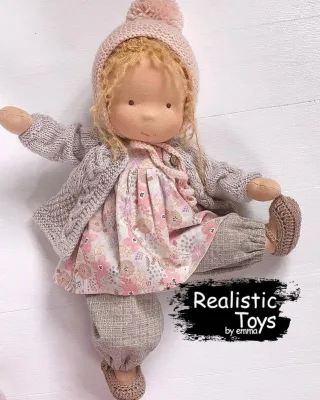 Emma Realistic Toys - Waldorf Doll Candice