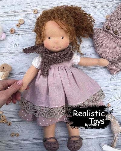 Emma Realistic Toys - Waldorf Doll Xanthe