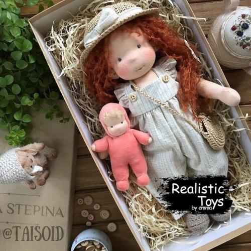 Emma Realistic Toys - Waldorf Doll Naomi