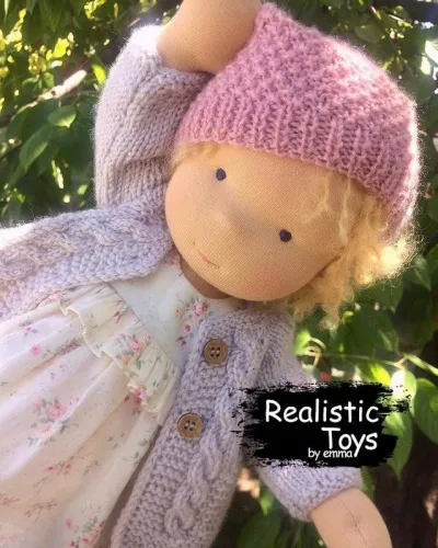 Emma Realistic Toys - Waldorf Doll Makenna