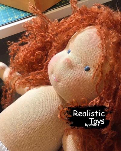 Emma Realistic Toys - Waldorf Doll Princess