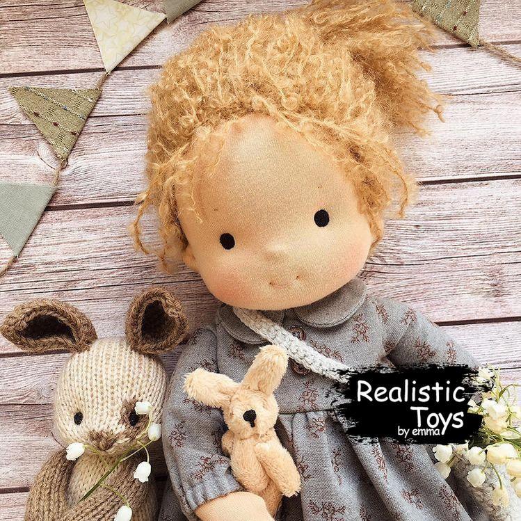 Emma Realistic Toys - Waldorf Doll Aubrey