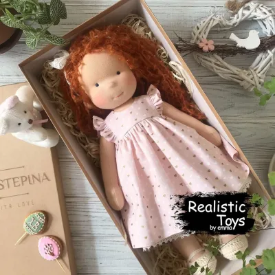 Emma Realistic Toys - Waldorf Doll Layla