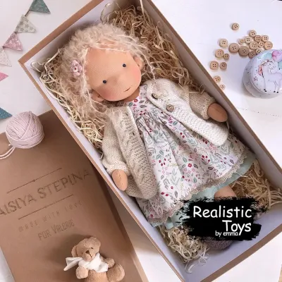 Emma Realistic Toys - Waldorf Doll Alyvia