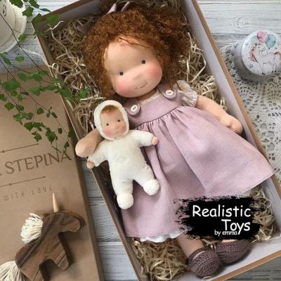 Emma Realistic Toys - Waldorf Doll Juliette