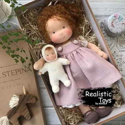 Emma Realistic Toys - Waldorf Doll Juliette