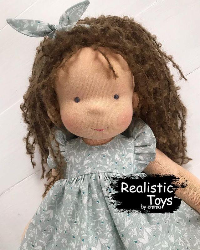 Emma Realistic Toys - Waldorf Doll Averi