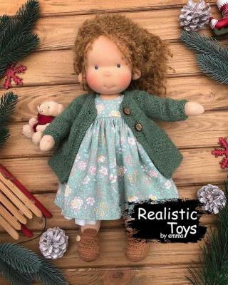 Emma Realistic Toys - Waldorf Doll Riya